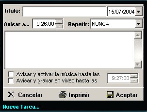 Insertar Tarea